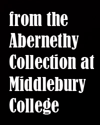 from the Abernethy Collction at Middlebury College